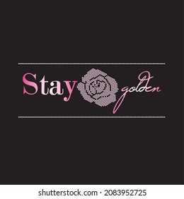 Rhinestone heat transfer prints designed for textile clothing fashion.Handwriting rhinestone design.