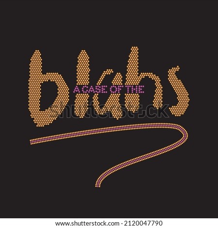 Rhinestone heat transfer prints designed for textile clothing fashion.Beatiful words rhinestone design.