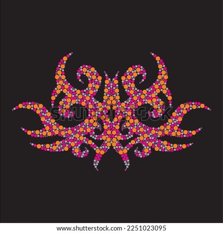 Rhinestone heat transfer prints designed for textile clothing fashion.Beatiful floral rhinestone design.