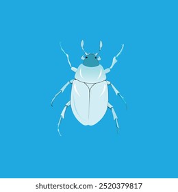 The "Rhino Beetle vector art illustration" is a high-quality digital graphic design file featuring a detailed, stylized depiction of a rhino beetle, perfect for creative projects and print materials.