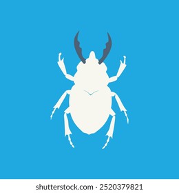 O "Rhino Beetle vetor art illustration" é um arquivo de design gráfico digital de alta qualidade com uma representação detalhada e estilizada de um besouro de rinoceronte, perfeito para projetos criativos e materiais de impressão.