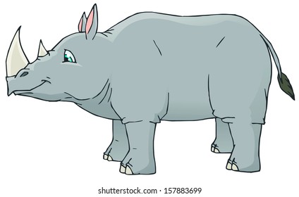 rhino cartoon