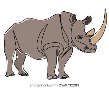 Rhino in continuous line drawing and can be edited later