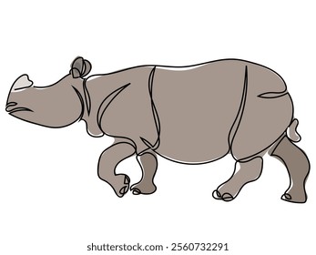 Rhino in continuous line drawing and can be edited later