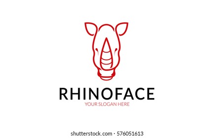 Rhino Face Logo