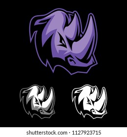 Rhino Head Logo