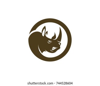 rhino head Logos symbols