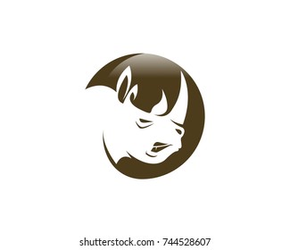 rhino head Logos symbols