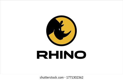 Rhino head vector, rhino esport logo team, rhino emblem vector