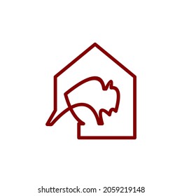 rhino industry logo simple and clean