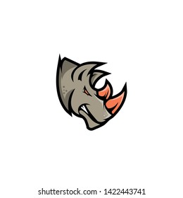 Rhino Logo Concept Vector. Rhino Logo Template - Vector 