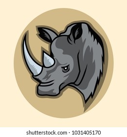 rhino logo design