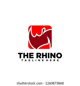 The Rhino Logo Design