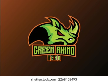 rhino logo design esport gaming