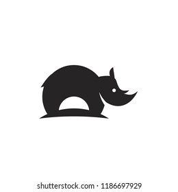 rhino logo icon designs vector
