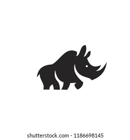 rhino logo icon designs vector
