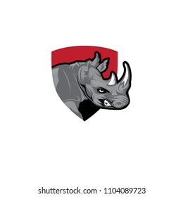 rhino logo template