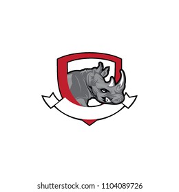 rhino logo template