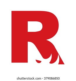 rhino logo vector.