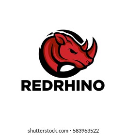 rhino logo vector