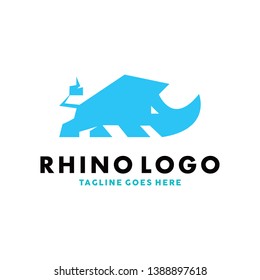 Rhino Logo Vector Symbol Icon Design Inspiration