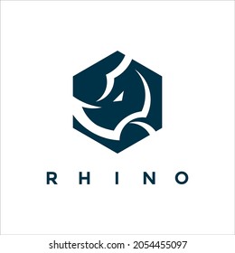 Rhino logo vector for your company or business