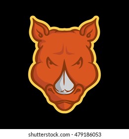Rhino Mascot