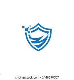 rhino security solurions design logo concept
