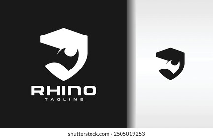 the rhino shield black logo