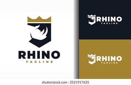 the rhino shield crown logo