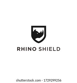 rhino shield logo / rhino vector