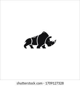 Rhino Vector design Logo Template