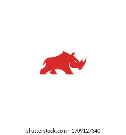 Rhino Vector design Logo Template