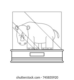 rhino vector illustration