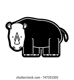 rhino vector illustration