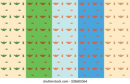 rhinoceros beetle seamless texture straight