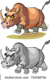 rhinoceros   cartoon