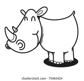 rhinoceros cartoon