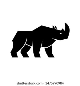 Rhinoceros Logo. Icon design. Template elements