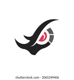 rhinoceros logo vector simple and clean