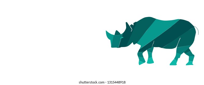 rhinoceros vector illustration