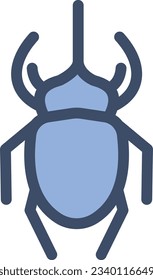 rhinoceros Vector illustration on a transparent background.Premium quality symmbols.Stroke vector icon for concept and graphic design. 
