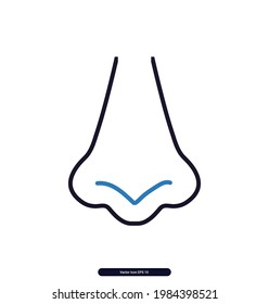 Rhinology icons. Medical and Health professional icons, Medical Sign and Symbols, Vector illustration, Illustration eps 10