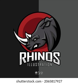 RHINOS ILLUSTRATION READY FORMAT EPS 10