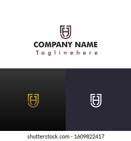 RHJ logo design font, with the latest EPS 10 design.

