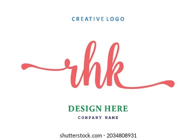 El logotipo de la inscripción RHK es sencillo, fácil de entender y autoritario