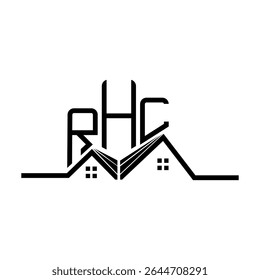 RHL Real State logo design, RHL simple and modern logo. RHL luxurious alphabet design  