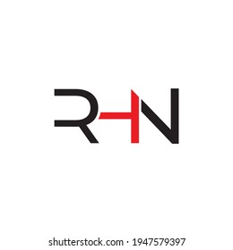 RHN Logo Design Concept for commercial uses.