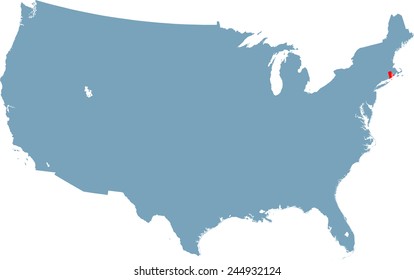 Rhode Island Map