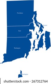 Rhode Island Map